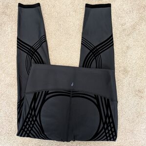 Fanka Black Reversible compression Leggings